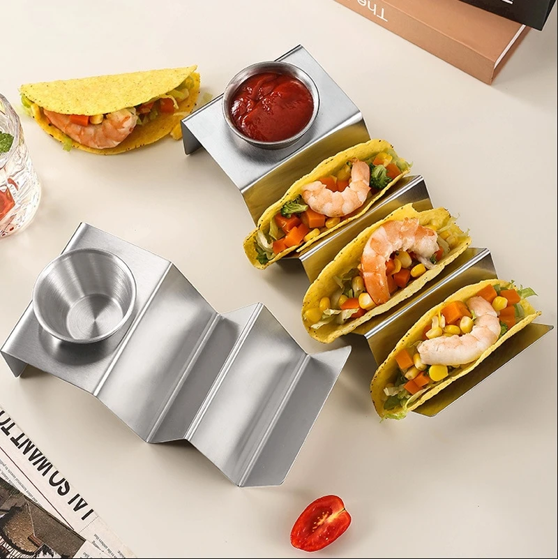 Kitchen Gadgets Of 2025 - 2025 Hot Stainless Steel Taco Holder