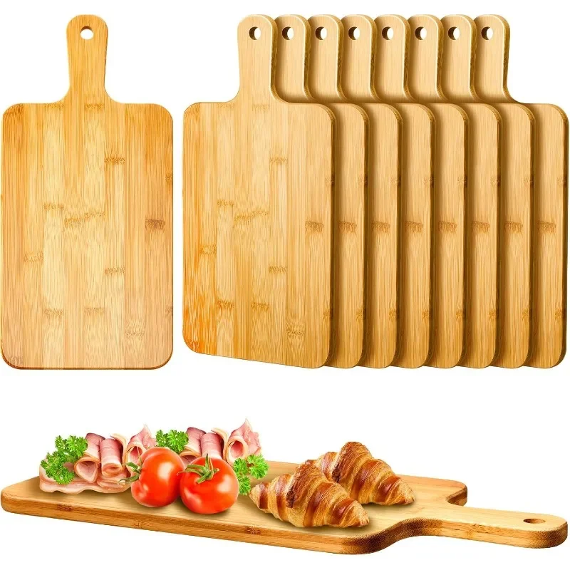 Bamboo Cutting Board - Bamboo Cutting Board with Handle Large