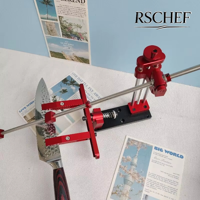 Kitchen Gadgets New 2025 - 2025 New Red Fixed Angle Sharpener