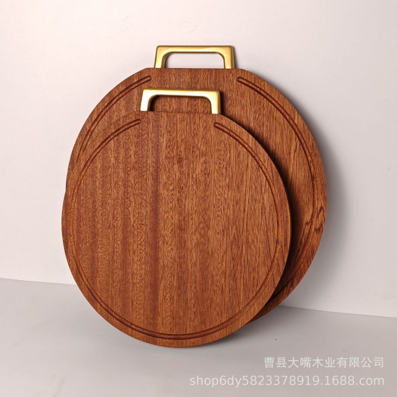 Bamboo Cutting Board - Rosewood Chopping Board Antibacterial and Mildew-proof
