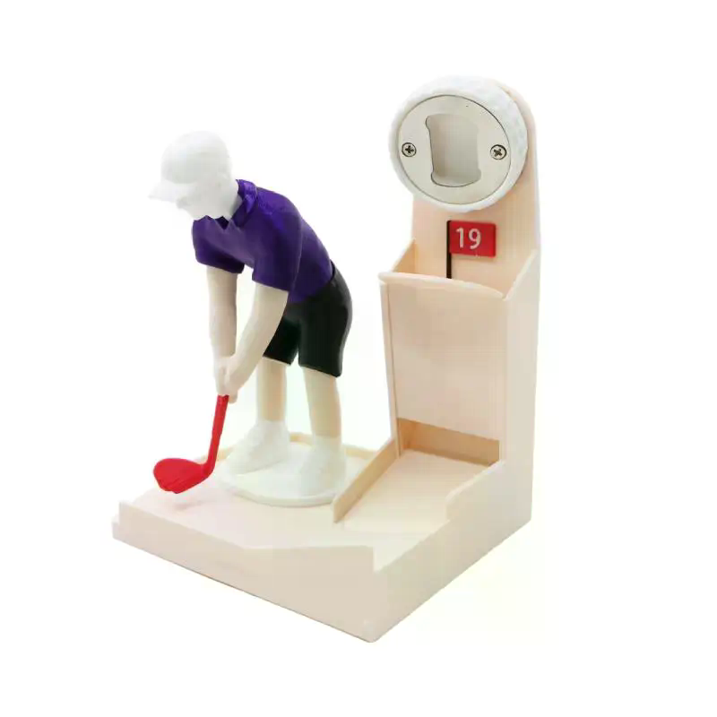 Golfer Figurine Beer Bottle Op - Kitchen Gadgets For Gifts ulasan dan harga