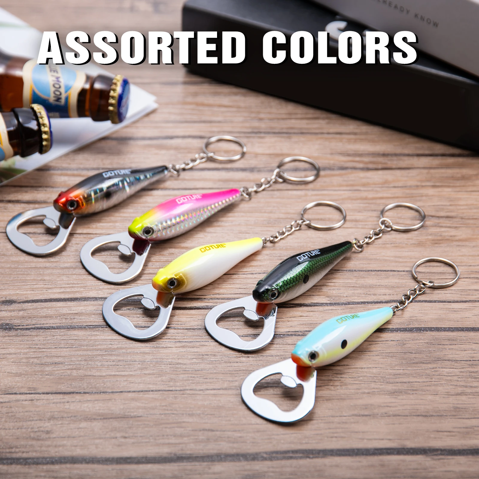 Goture 1pcs Fishing Lure Bottl - Quirky Kitchen Gadgets ulasan dan harga