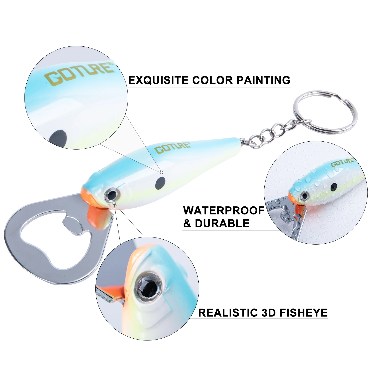 Goture 1pcs Fishing Lure Bottl - Quirky Kitchen Gadgets ulasan dan harga