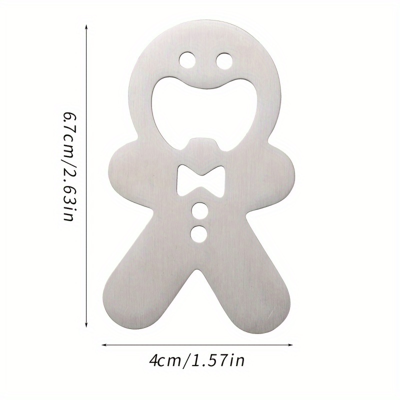 Gingerbread Man Bottle Opener  - Kitchen Gadgets For Gifts ulasan dan harga