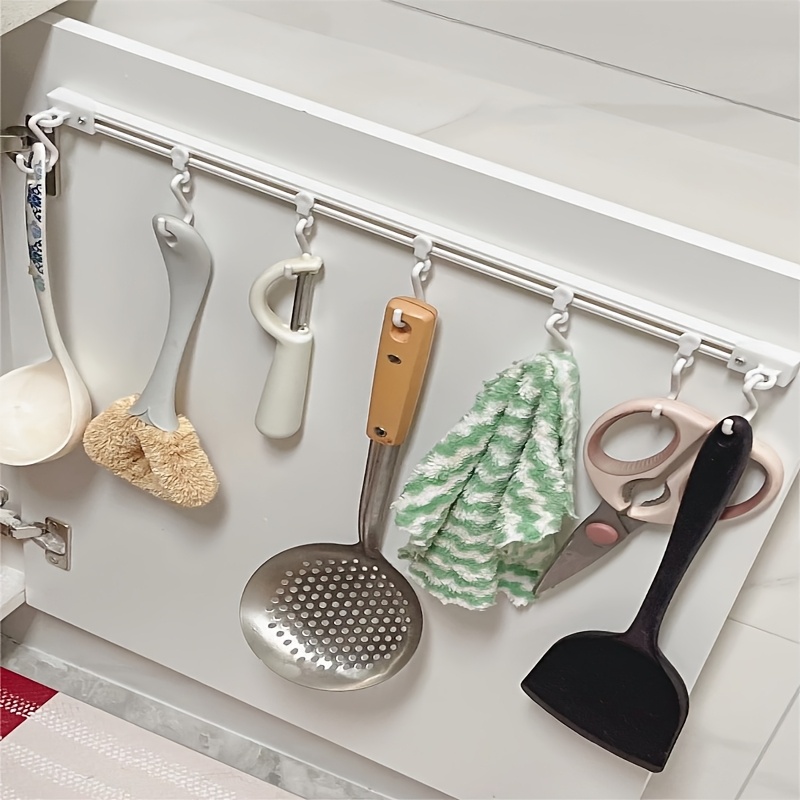 40cm No Drill Kitchen Utensil  - Kitchen Gadgets Cabinet ulasan dan harga