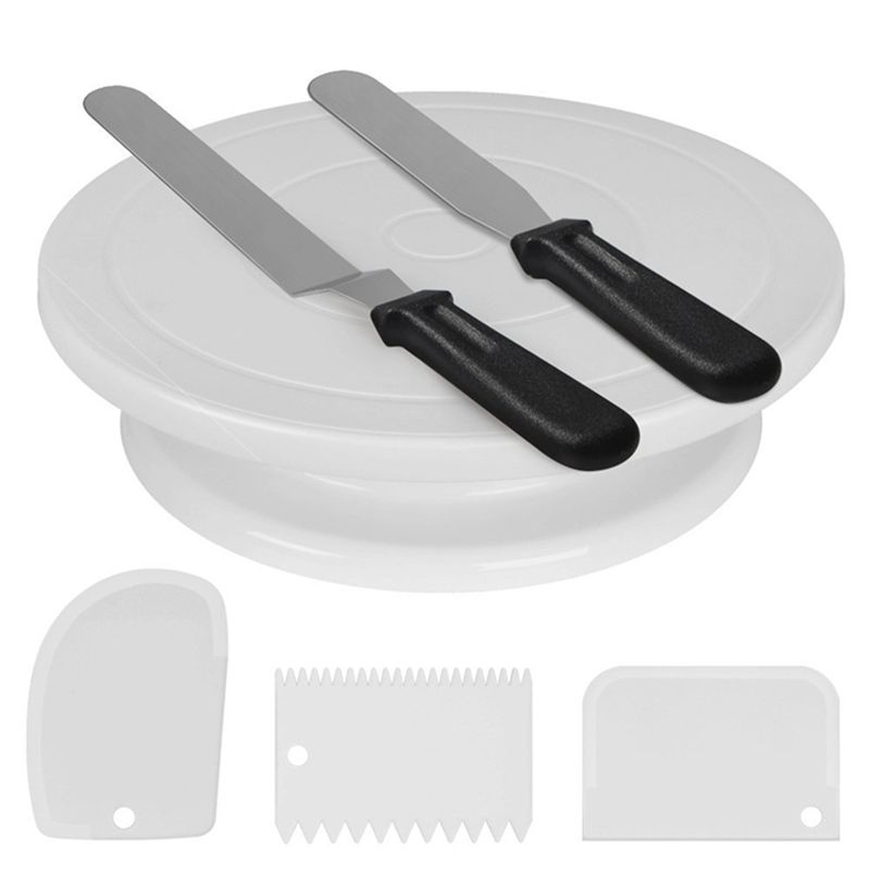 J1UL1N Cream Scraper 11 Inch R - Cake Decorating Turntable ulasan dan harga