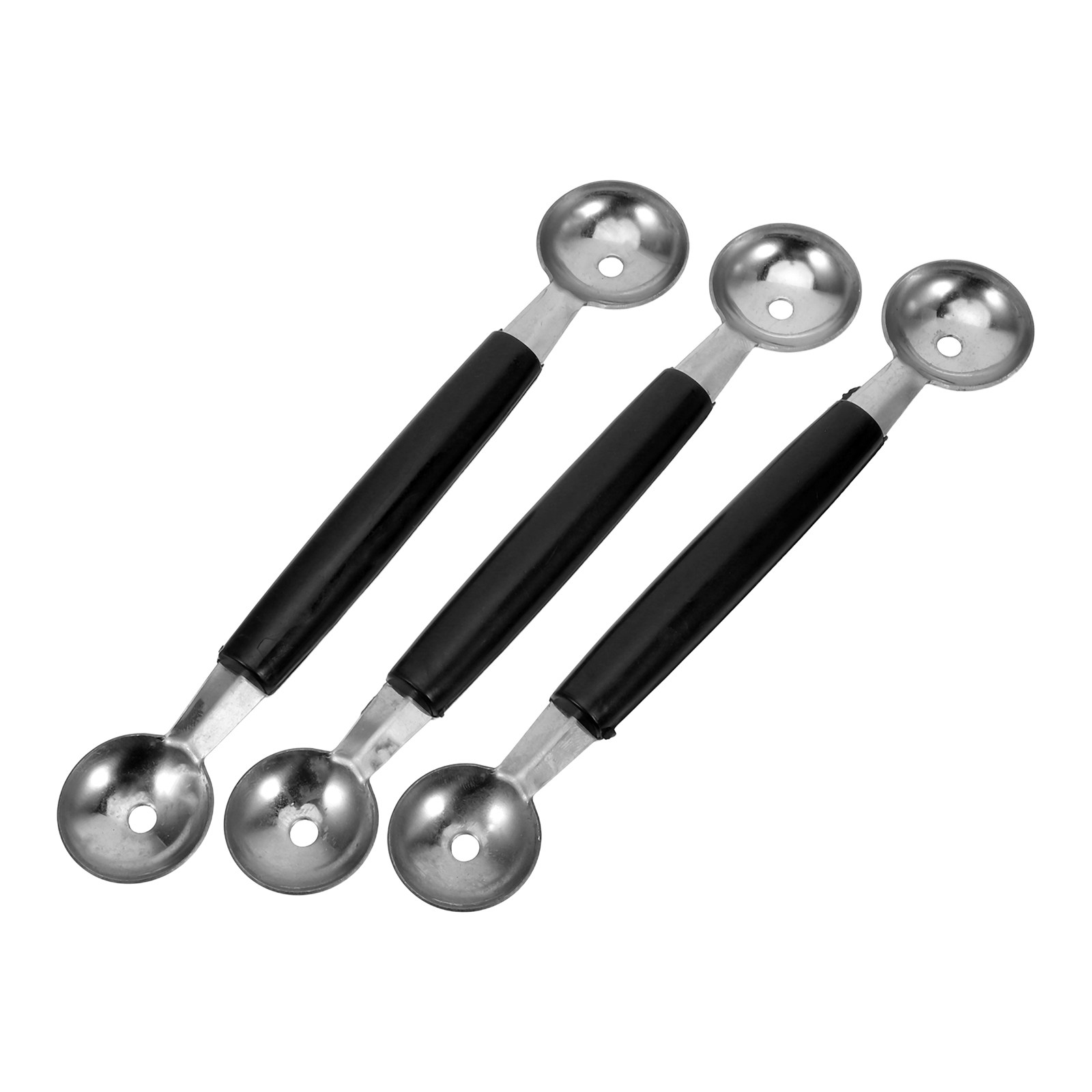 3Pcs Dual Headed Melon Baller  - Cherry Pitter Tool ulasan dan harga