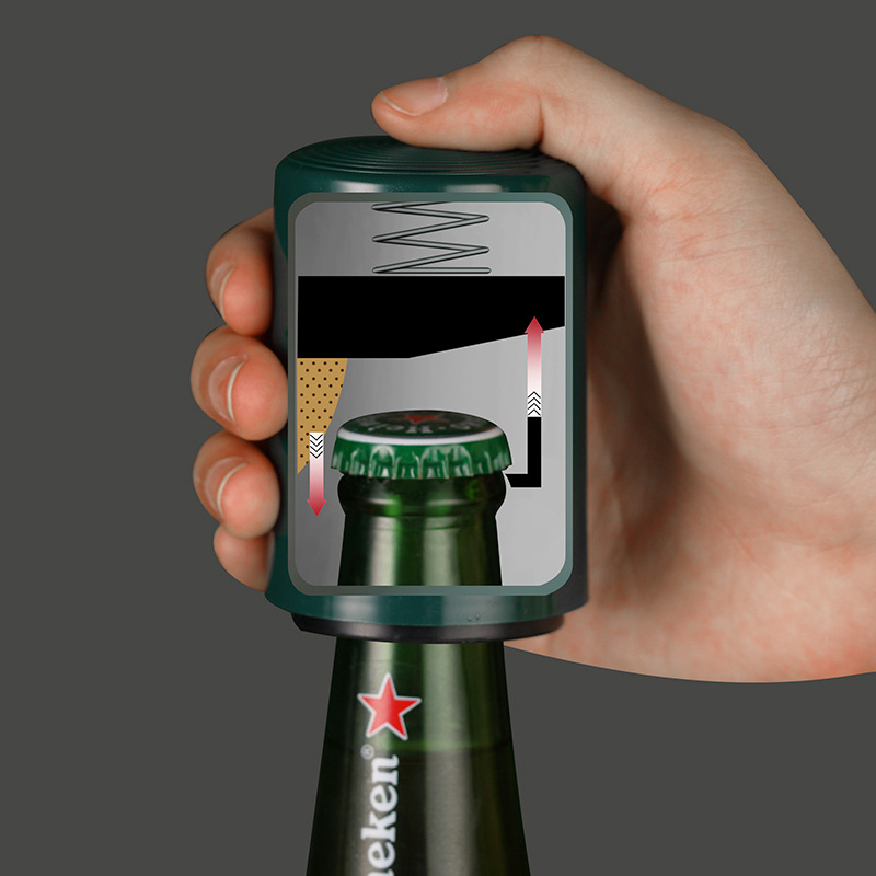 2025 Magnetic Automatic Beer B - Kitchen Gadgets Of 2025 ulasan dan harga