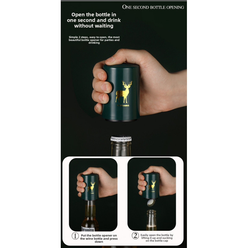 2025 Magnetic Automatic Beer B - Kitchen Gadgets Of 2025 ulasan dan harga