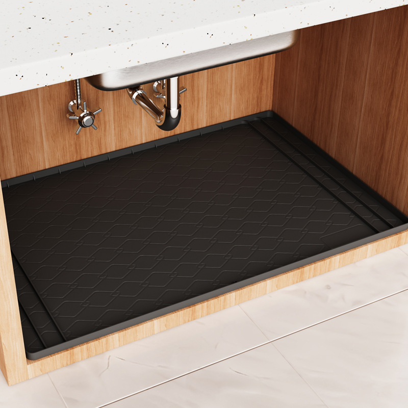 Silicone Under Sink Mat Kitche - Kitchen Gadgets Cabinet ulasan dan harga