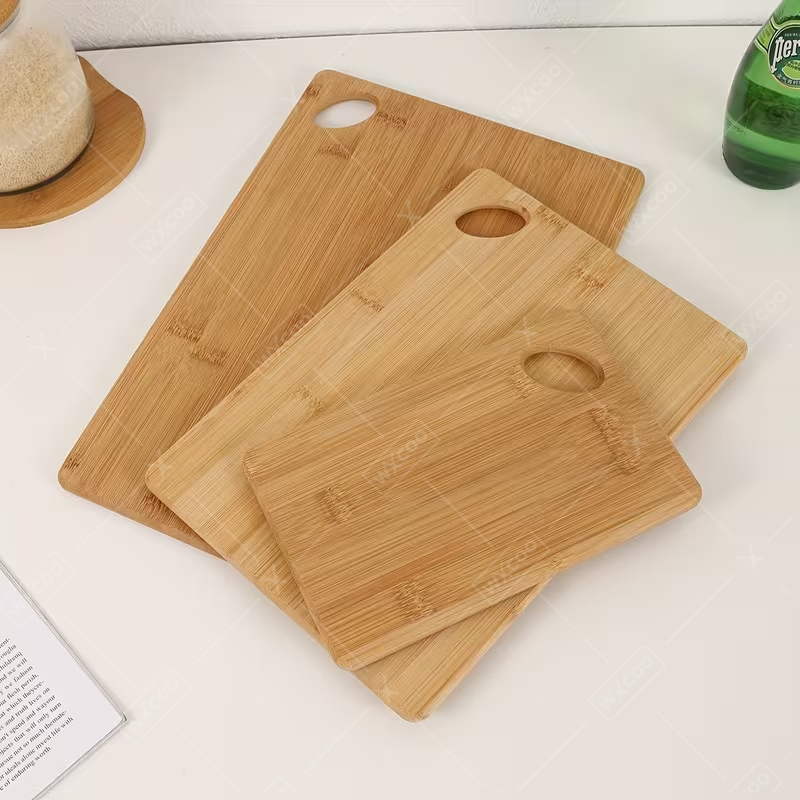 3pcs Bamboo Cutting Board Set  - Bamboo Cutting Board ulasan dan harga