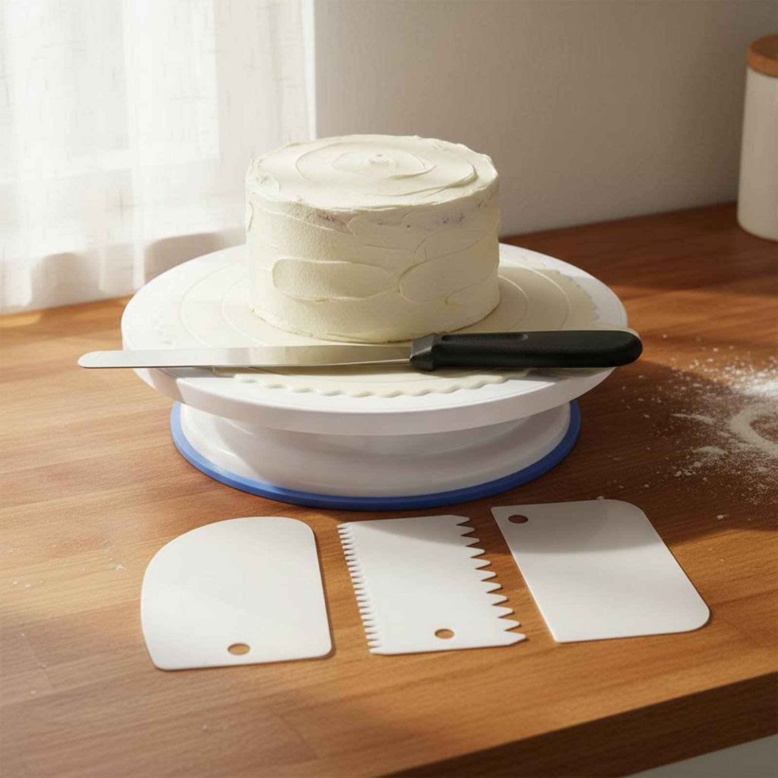 Cake Turntable and Decorating  - Cake Decorating Turntable ulasan dan harga