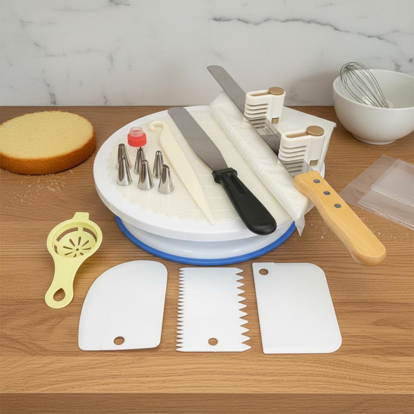 Cake Turntable and Decorating  - Cake Decorating Turntable ulasan dan harga