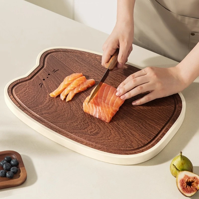 Ebony Wood Cutting Board Antib - Bamboo Cutting Board ulasan dan harga