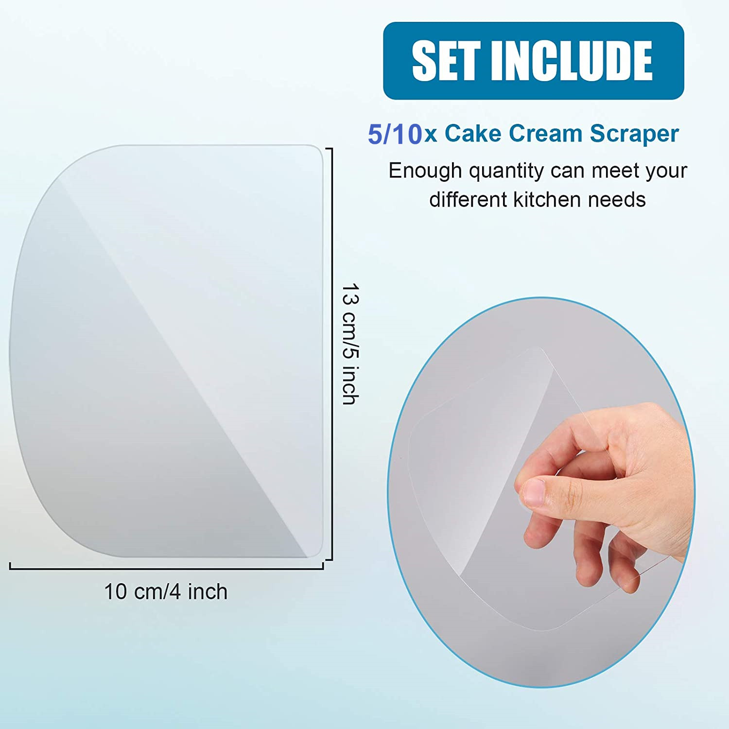 DIY Plastic Cake Soft Scraper  - Cake Decorating Turntable ulasan dan harga