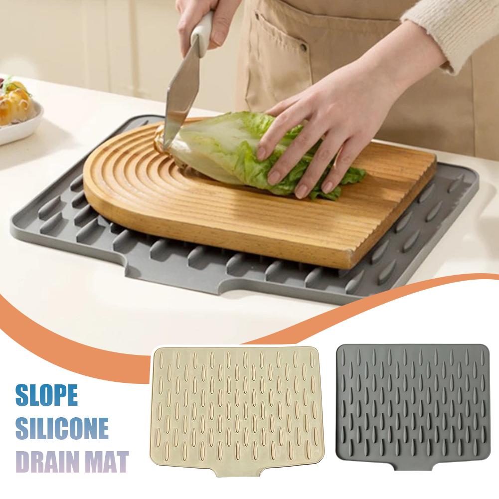 2025 Dish Drying Mat No Spill  - Kitchen Gadgets Of 2025 ulasan dan harga