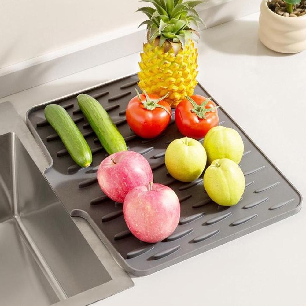 2025 Dish Drying Mat No Spill  - Kitchen Gadgets Of 2025 ulasan dan harga
