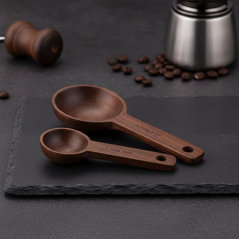 Wooden Measuring Spoon 7.5-45M - Kitchen Gadgets For Gifts ulasan dan harga