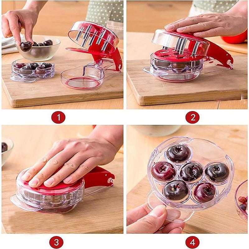 Cherry Pitter Tool 6 Slots Fas - Cherry Pitter Tool ulasan dan harga