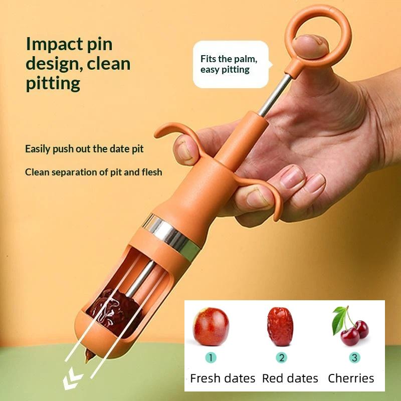 Non‑Slip Handle Cherry And Red - Cherry Pitter Tool ulasan dan harga