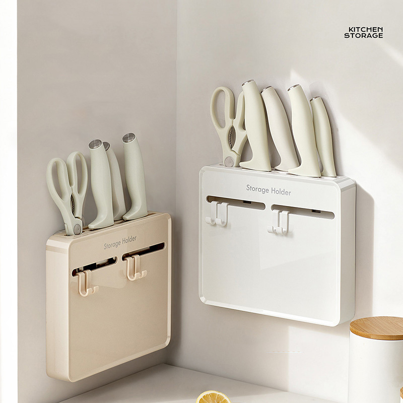 No-Drill Kitchen Knife Holder, - Kitchen Gadgets Cabinet ulasan dan harga