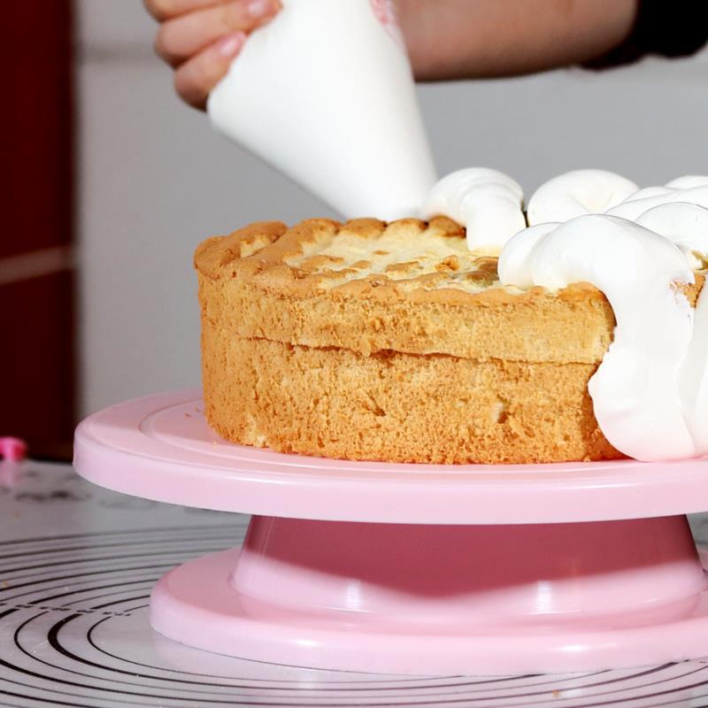 1Pc Anti-Skid Rotating Round C - Cake Decorating Turntable ulasan dan harga