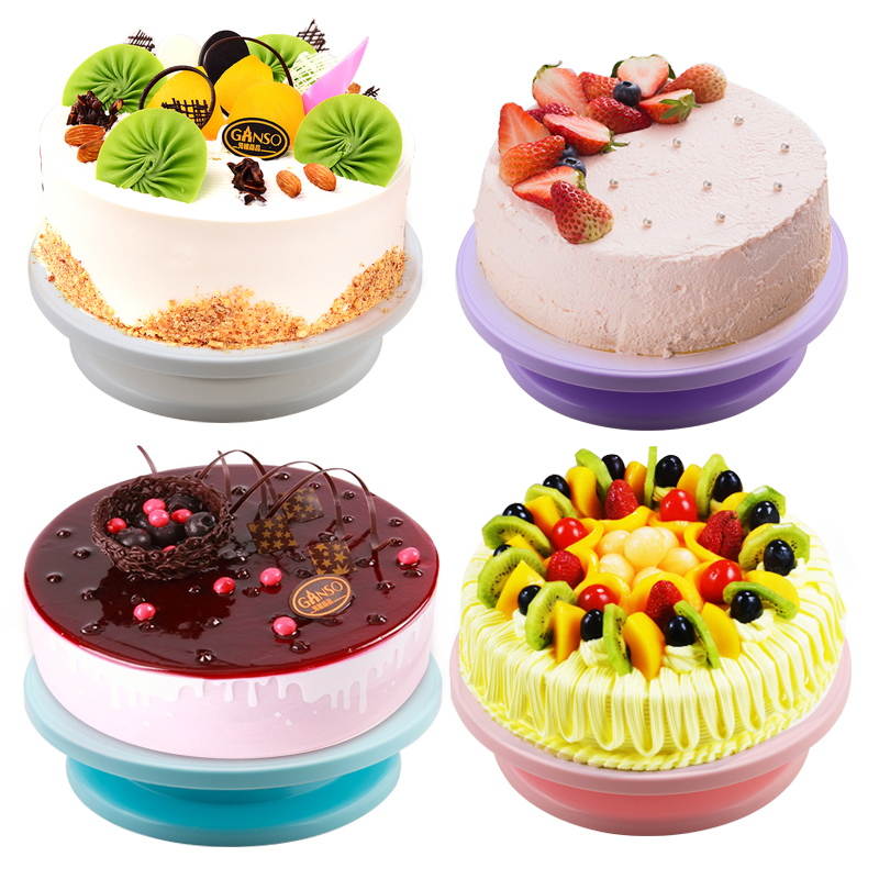 FAIS DU 6Pcs/Set Plastic Cake  - Cake Decorating Turntable ulasan dan harga