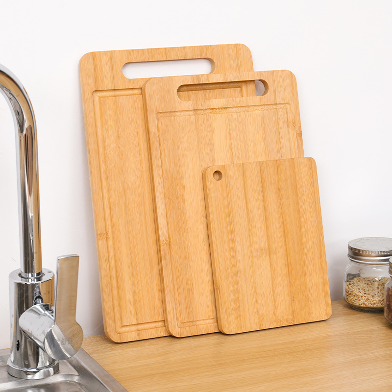 WXCOO Double-Sided Bamboo Cutt - Bamboo Cutting Board ulasan dan harga