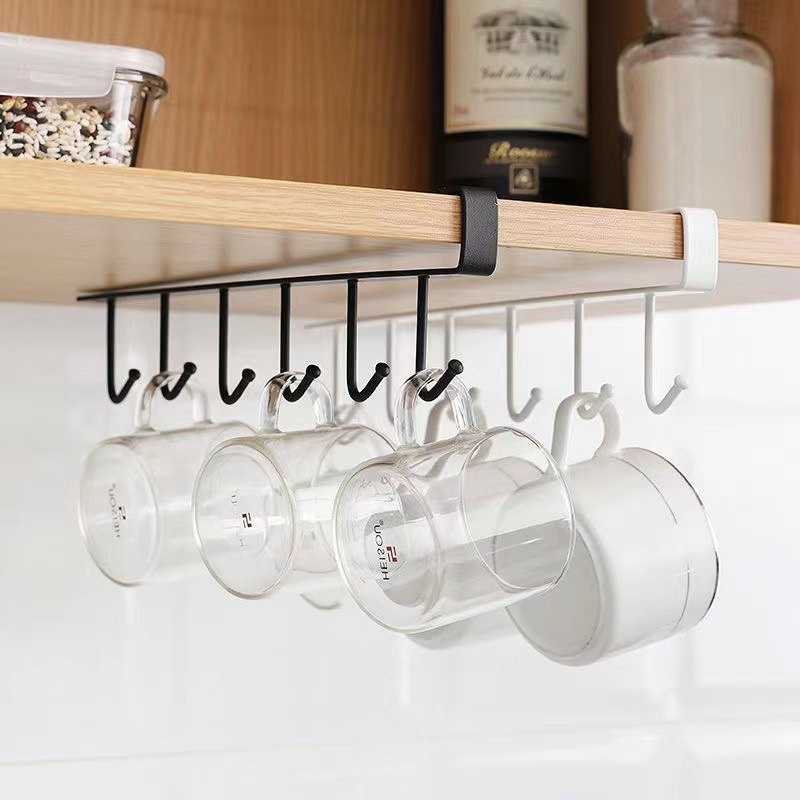 No Drill Under Cabinet Mug Hoo - Kitchen Gadgets Cabinet ulasan dan harga