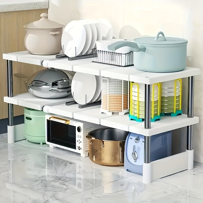 Adjustable Under-Sink Storage  - Kitchen Gadgets Cabinet ulasan dan harga