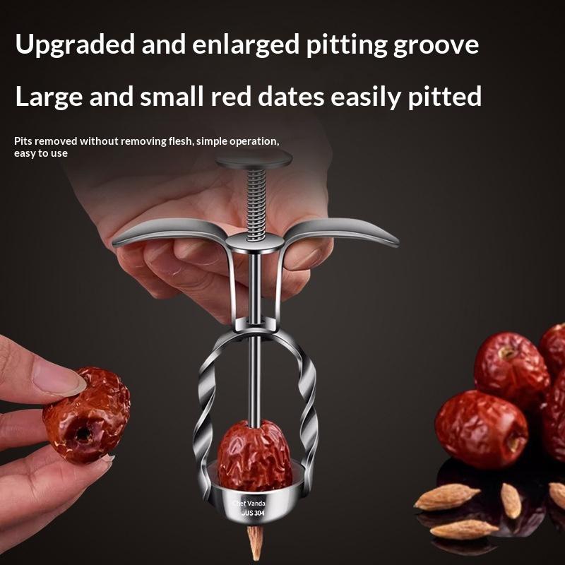 Stainless Steel Red Date Pitte - Cherry Pitter Tool ulasan dan harga