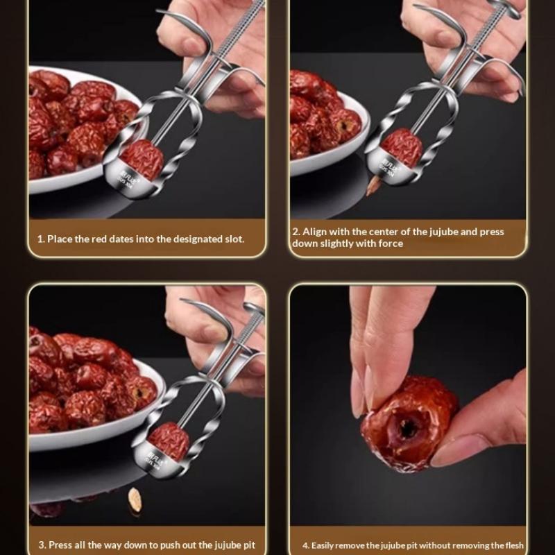 Stainless Steel Red Date Pitte - Cherry Pitter Tool ulasan dan harga