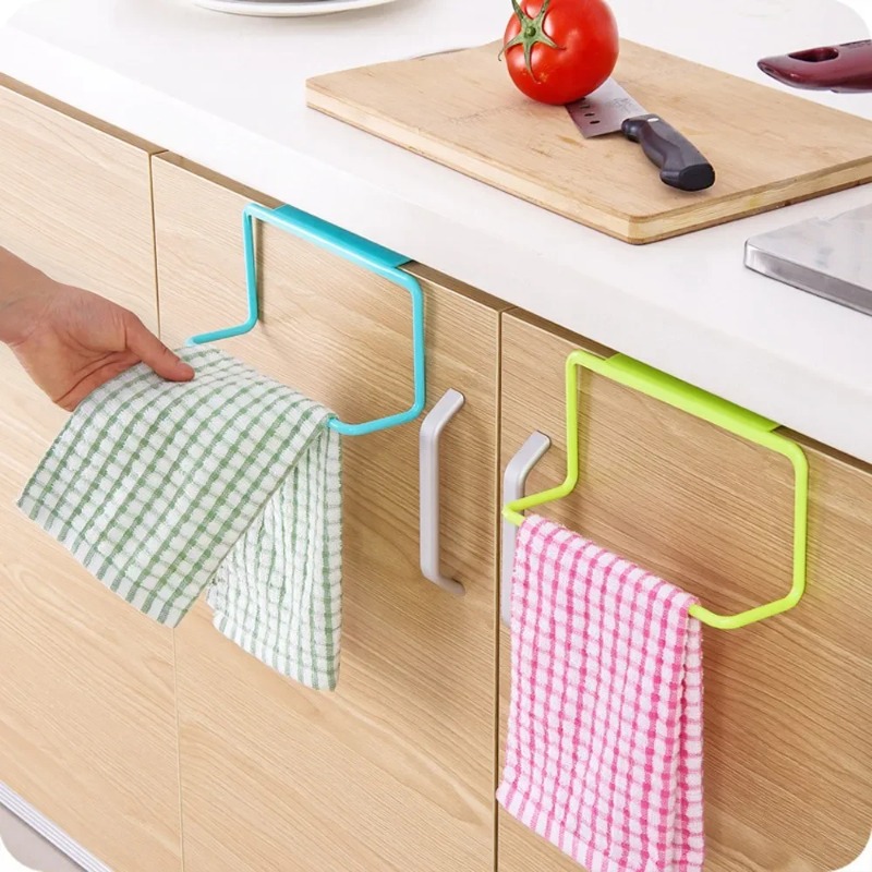 1PC Plastic Hanging Holder Tow - Kitchen Gadgets Cabinet ulasan dan harga