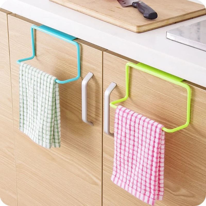 1PC Plastic Hanging Holder Tow - Kitchen Gadgets Cabinet ulasan dan harga