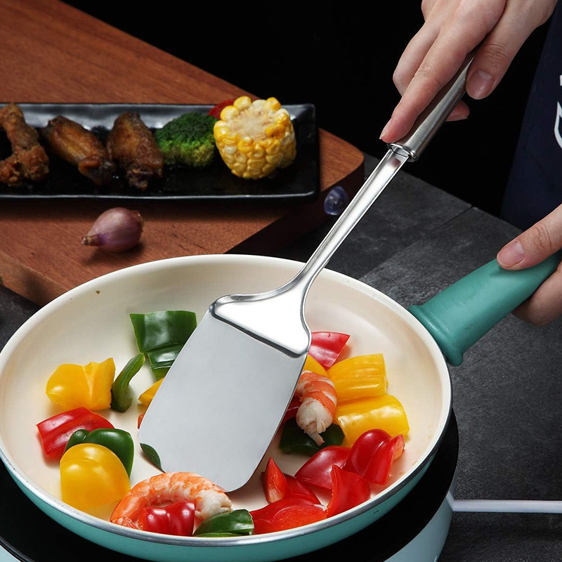 Stainless Steel Turner Long Ha - Kitchen Gadgets Under 100 ulasan dan harga