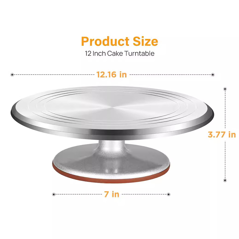 12 inch rotating cake decorati - Cake Decorating Turntable ulasan dan harga