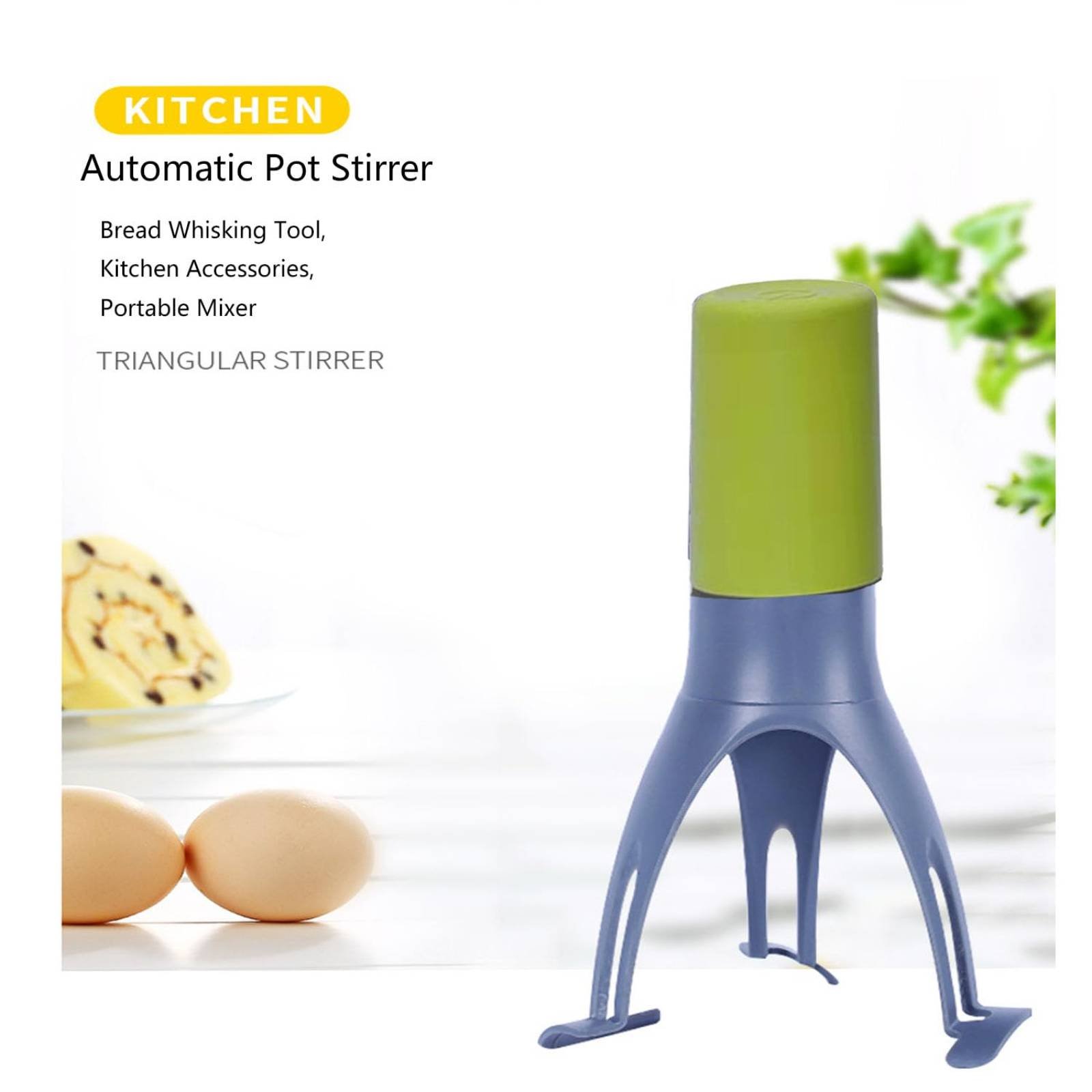 Automatic Triangle Stirrer - H - Quirky Kitchen Gadgets ulasan dan harga