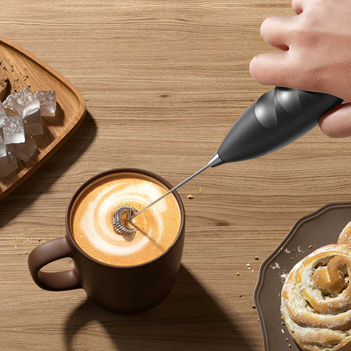 Coffee Electric Milk Frother E - Quirky Kitchen Gadgets ulasan dan harga