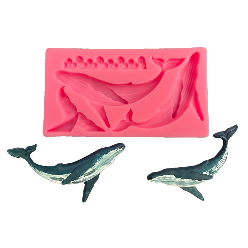 DIY Whale Silicone Mold Ocean  - Quality Kitchen Gadgets ulasan dan harga