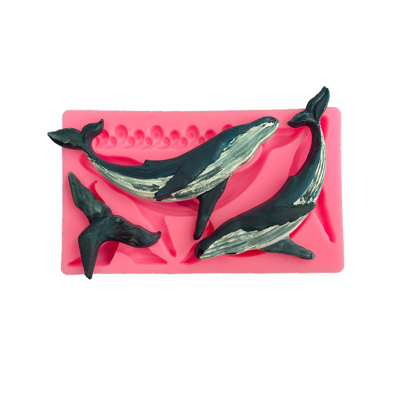 DIY Whale Silicone Mold Ocean  - Quality Kitchen Gadgets ulasan dan harga