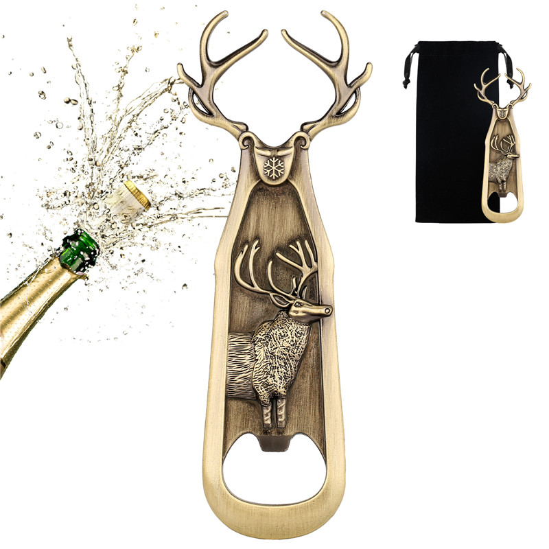 Retro Deer Reindeer Shape Beer - Kitchen Gadgets Club ulasan dan harga