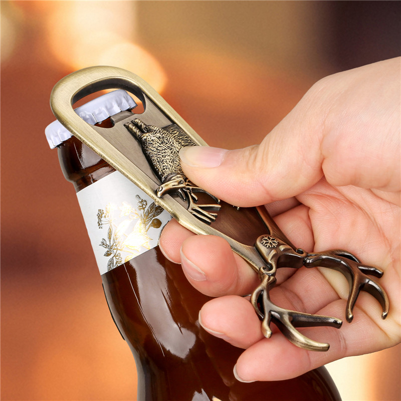 Retro Deer Reindeer Shape Beer - Kitchen Gadgets Club ulasan dan harga