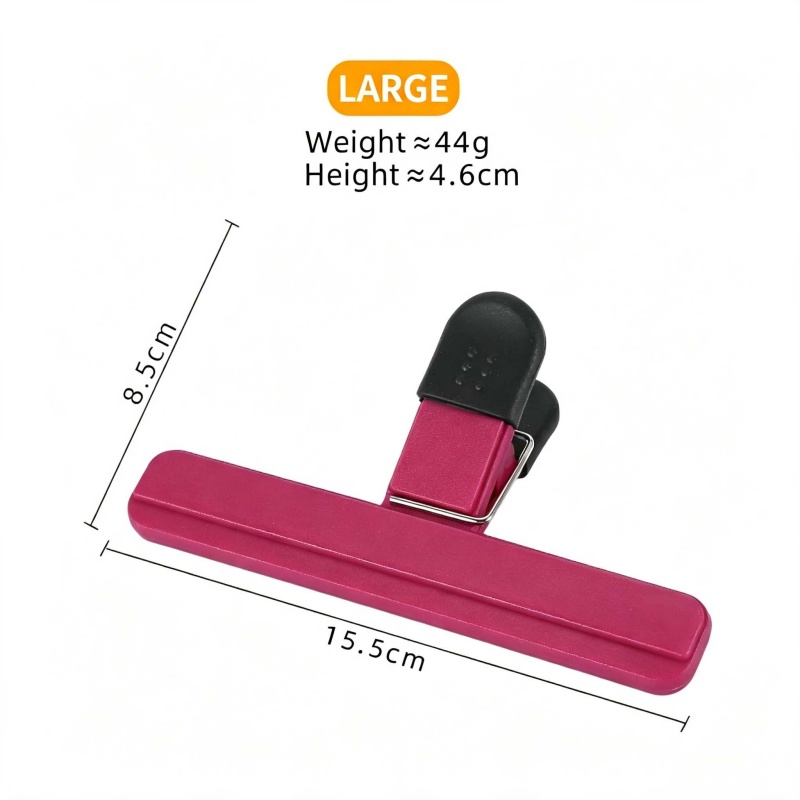4Pcs Portable Plastic Bag Seal - Quality Kitchen Gadgets ulasan dan harga