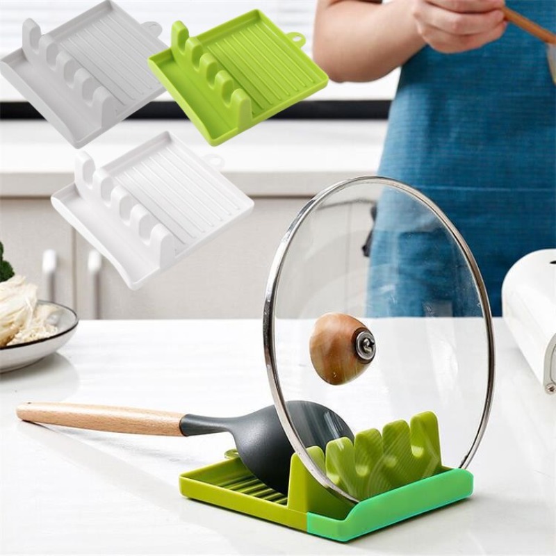 New Green Pot Lid Rack Stand P - Kitchen Gadgets Under 100 ulasan dan harga