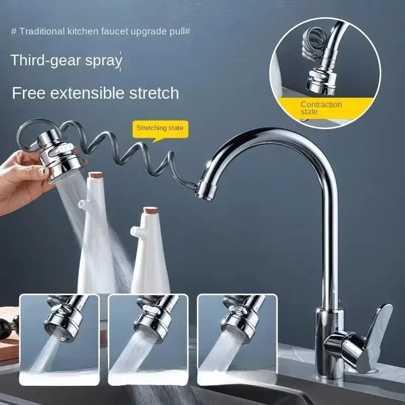 New 3 Modes Sink Faucet 360 De - Quirky Kitchen Gadgets ulasan dan harga