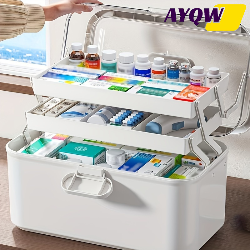 Large Capacity Clear Lid Medic - Kitchen Gadgets Cabinet ulasan dan harga