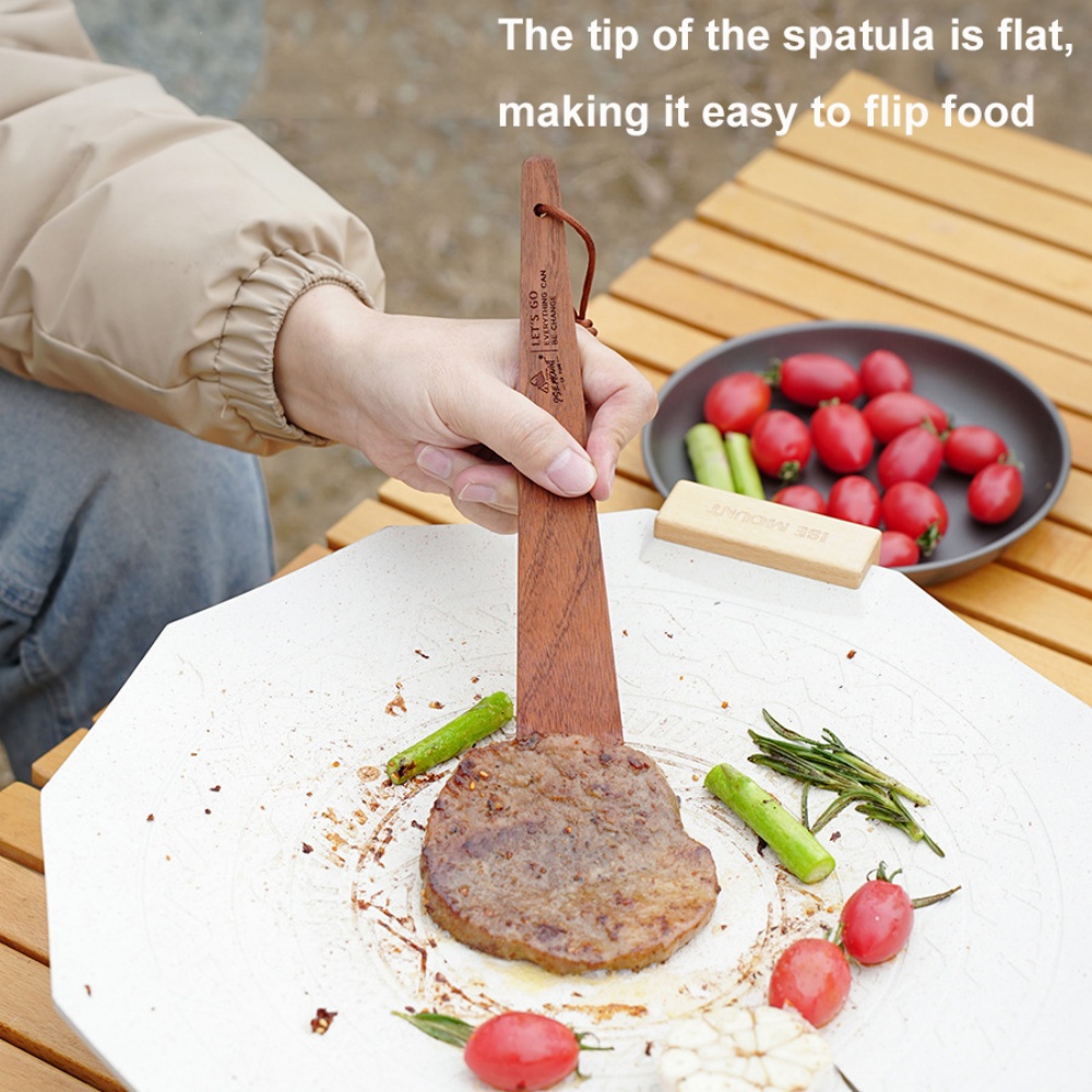 Outdoor Camping Wooden Spatula - Kitchen Gadgets Under 100 ulasan dan harga