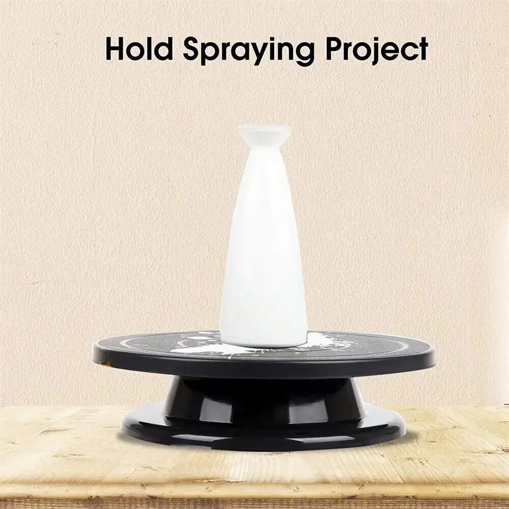 1pc 11Inch Plastic Revolving C - Cake Decorating Turntable ulasan dan harga