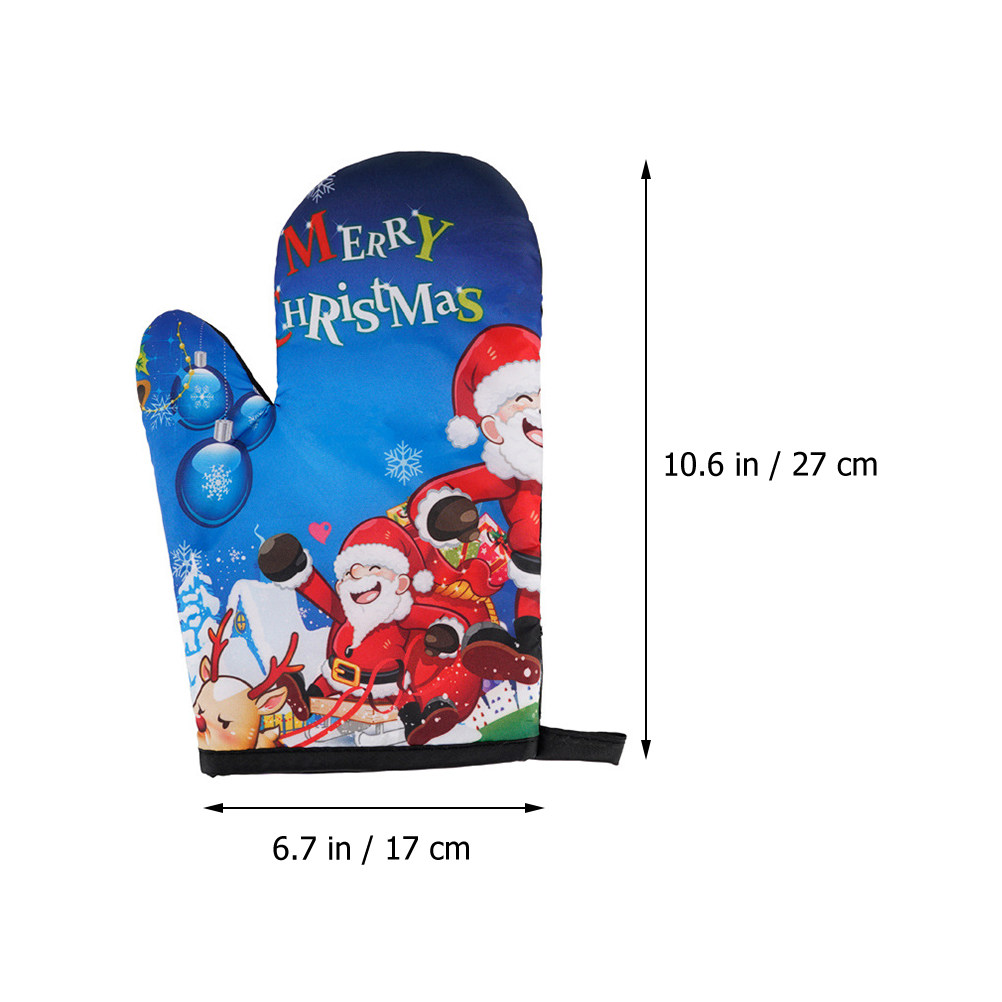 Heat Resistant Gloves Xmas Glo - Kitchen Gadgets Xmas Gifts ulasan dan harga