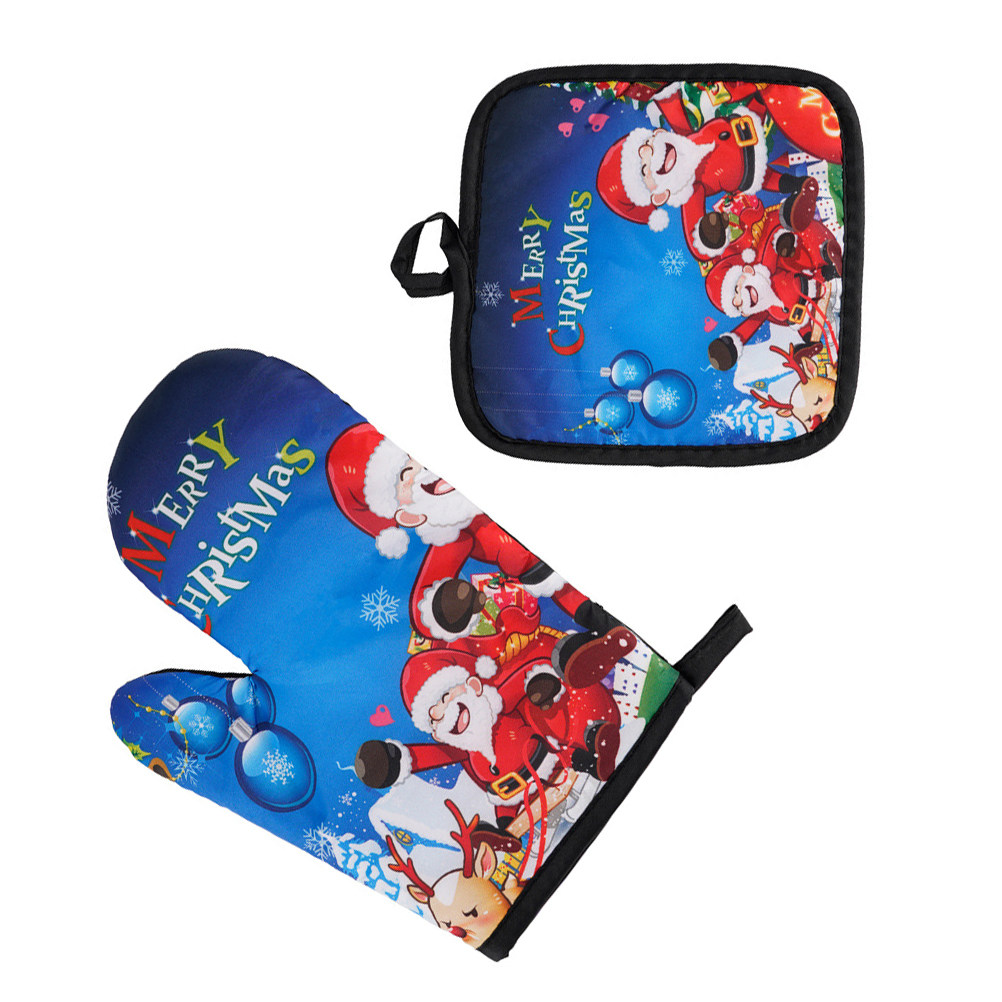 Heat Resistant Gloves Xmas Glo - Kitchen Gadgets Xmas Gifts ulasan dan harga